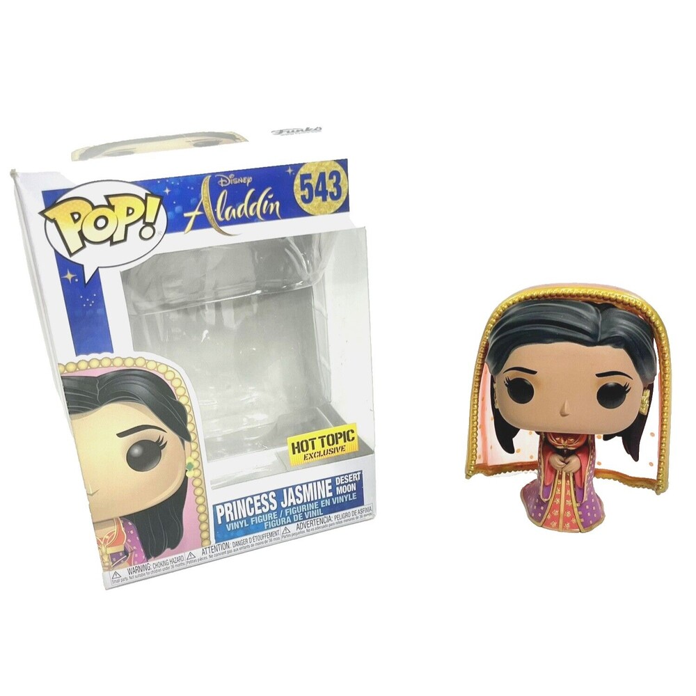 Funko Pop! Vinyl Disney Princess Jasmine Desert Moon Hot Topic Collectible Gift